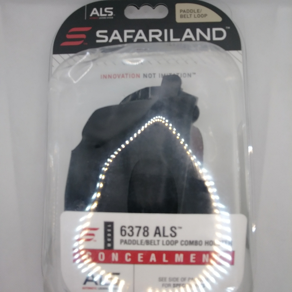 Safariland 6378 Springfield XD RH concealment paddle belt holster